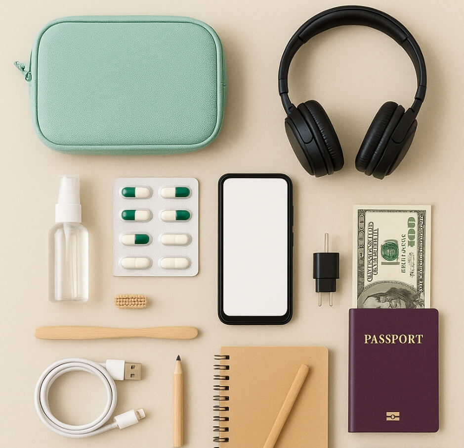 해외여행 파우치 필수템 12가지