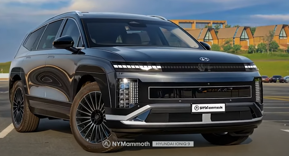 현대 아이오닉 9 최종 예상도 출처 뉴욕맘모스 유투브