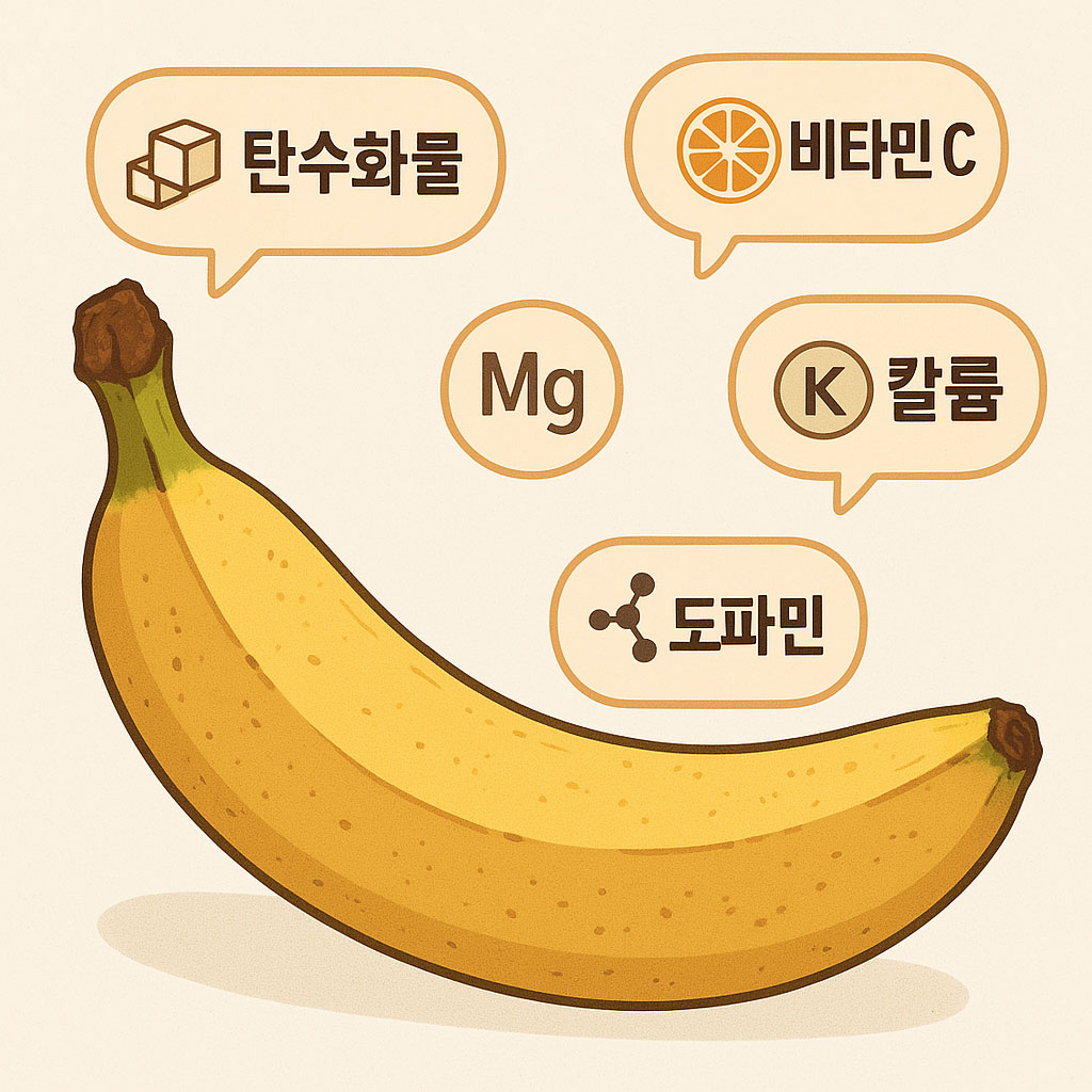 바나나에 들어있는 영양 성분