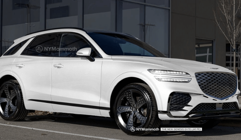 제네시스 GV70 페이스리프트 예상도