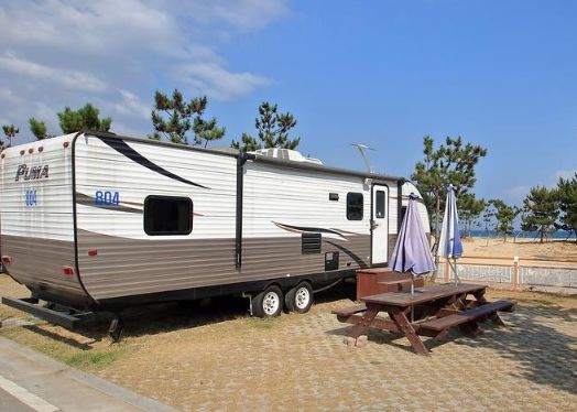 망상 오토캠핑리조트 캐라반