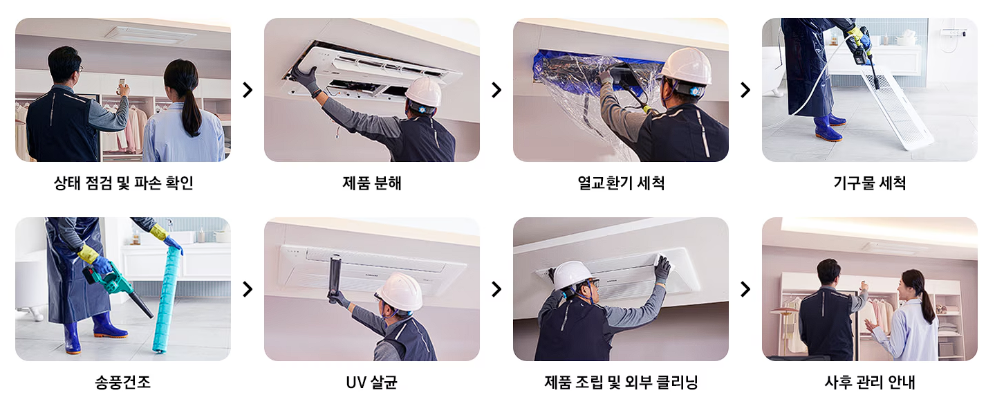 에어컨 청소 업체 비교