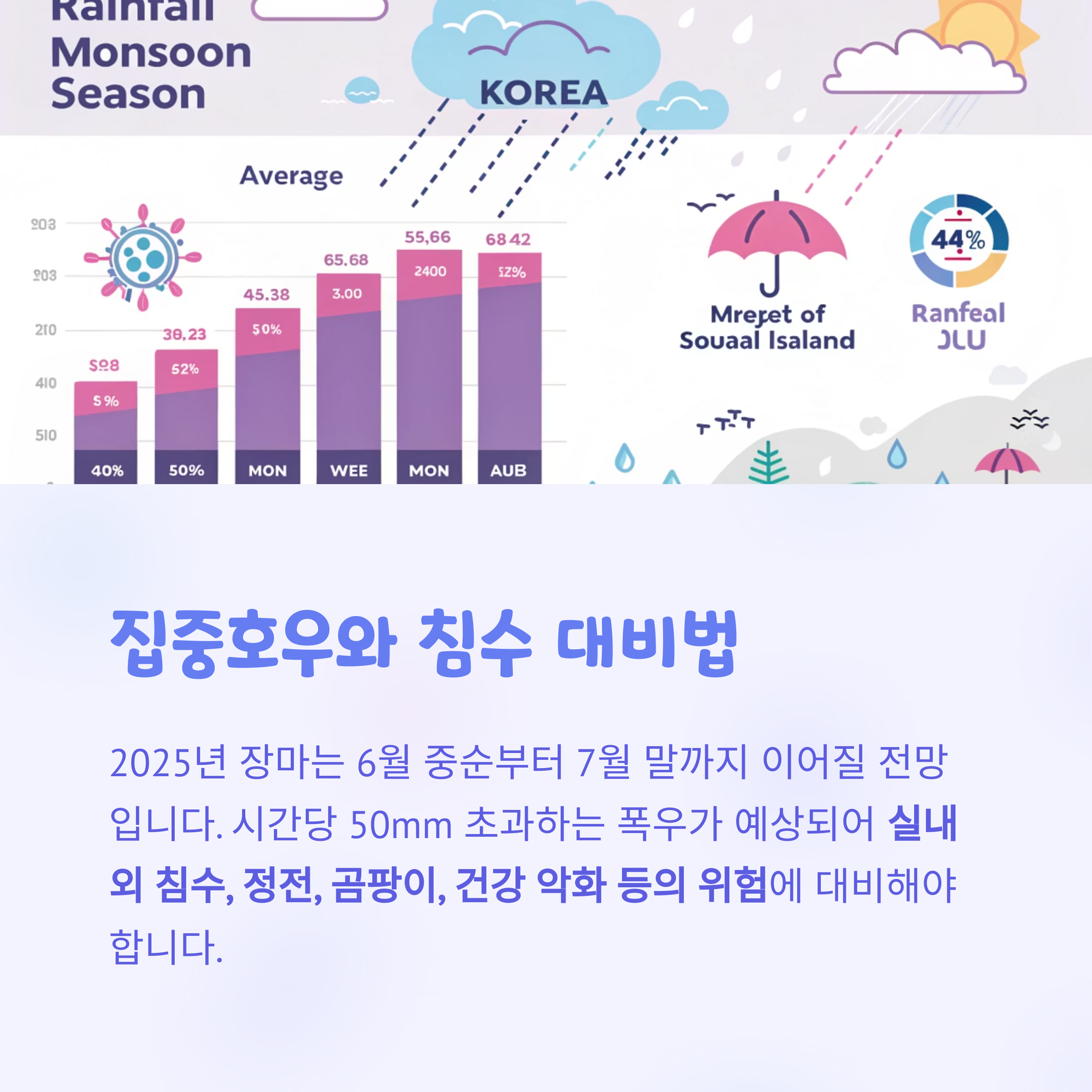 장마철 완벽 대비 가이드