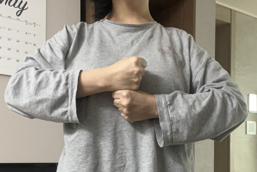 산후 손목 통증 예방을 위한 어깨안정화 운동2