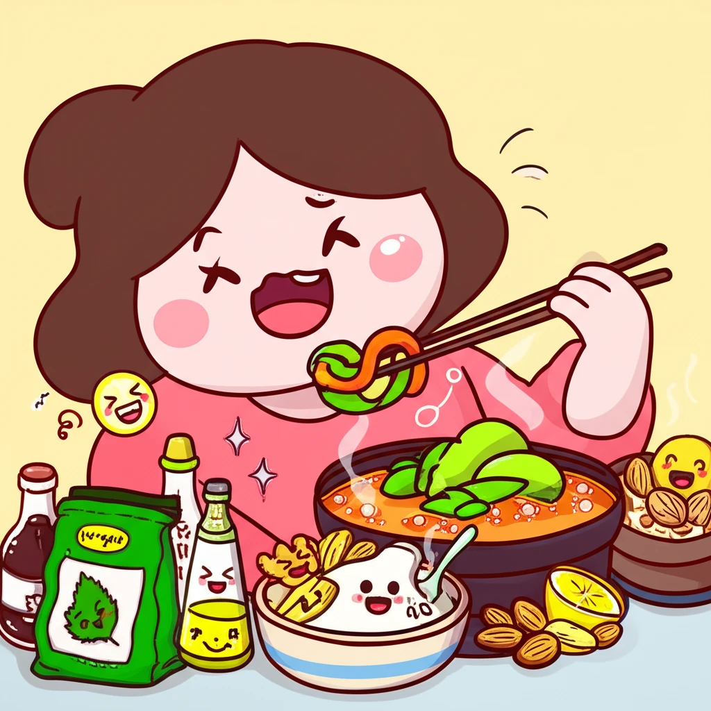 DASH 식단 구성 요소와 한국식 밥..