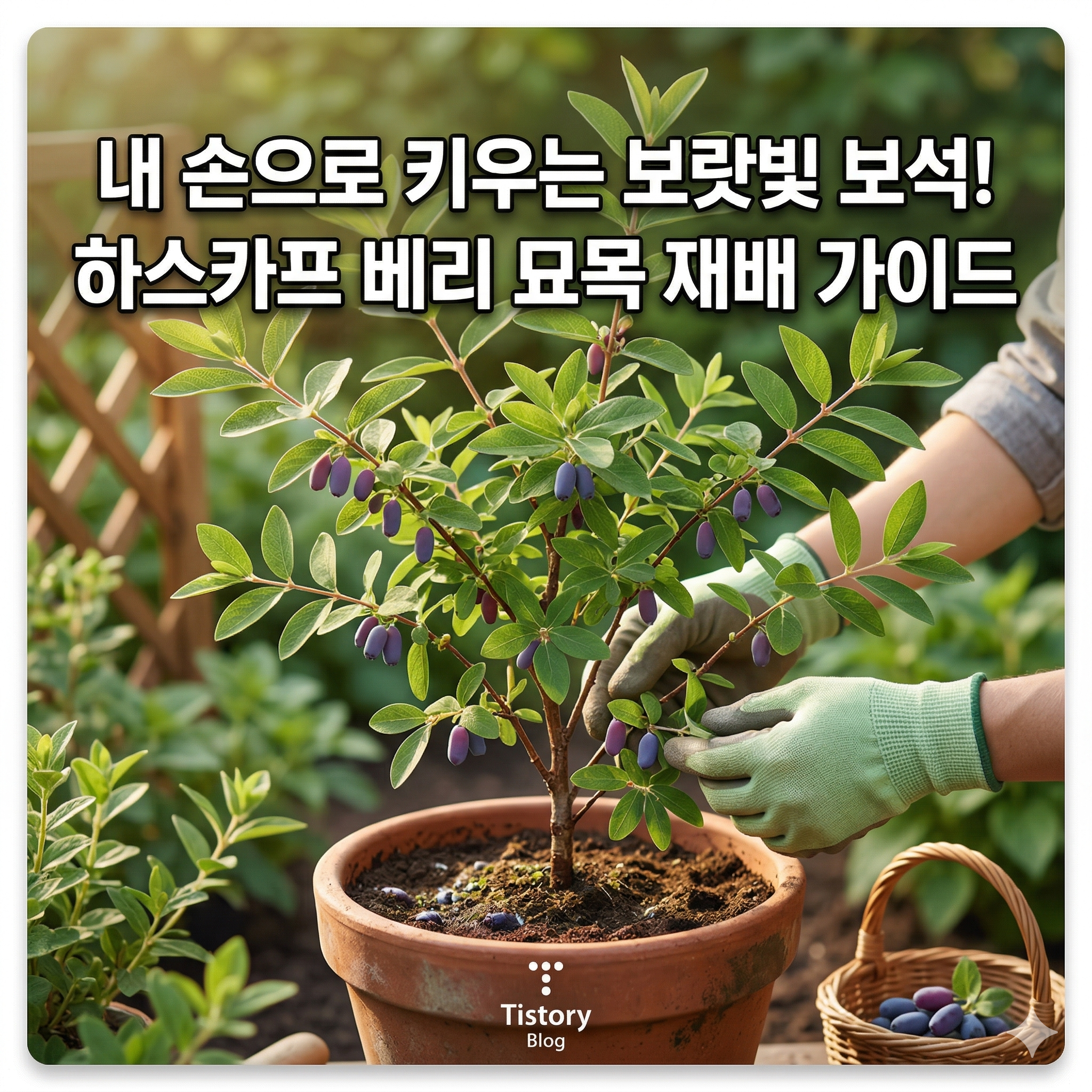 하스카프 베리 묘목 재배 가이드: 노후 건강 지키는 보랏빛 보석 키우기