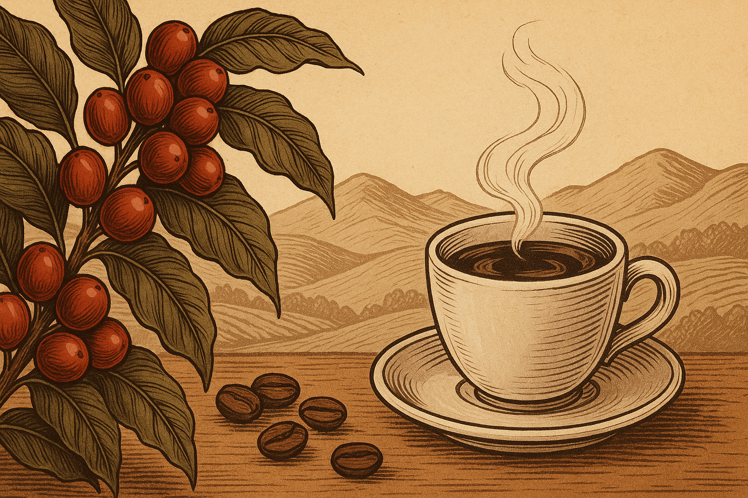 커피 한 잔에서 사람의 온기와 정서, 이야기가