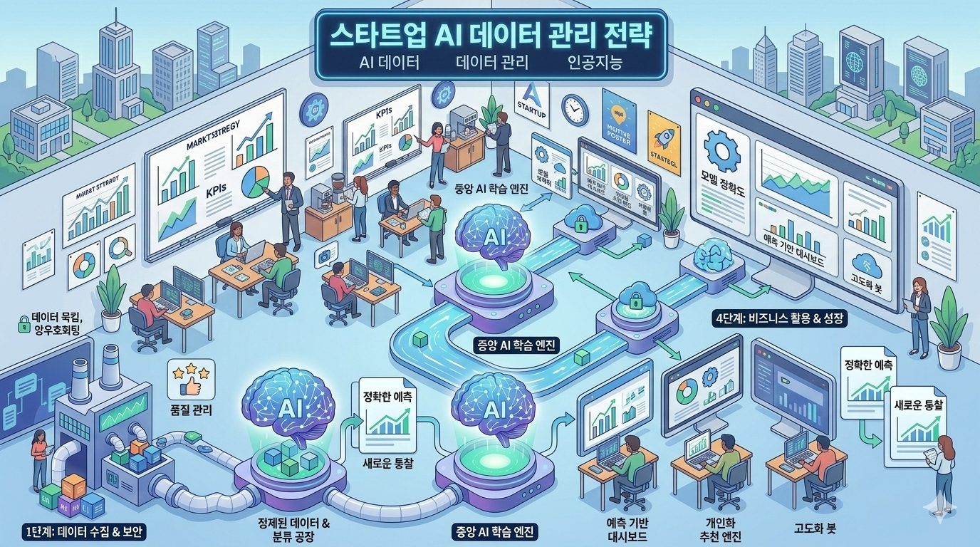 스타트업 AI 데이터 관리 전략 (AI데이터, 데이터관리, 인공지능)