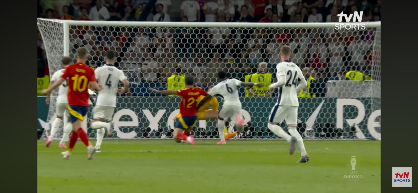 유로 2024 결승전 ❘ 스페인 vs 잉글랜드 결승골