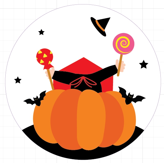 할로윈 스티커 도안