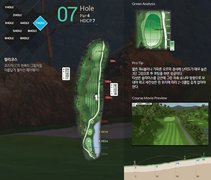 코스카 컨트리클럽 릴리코스 7