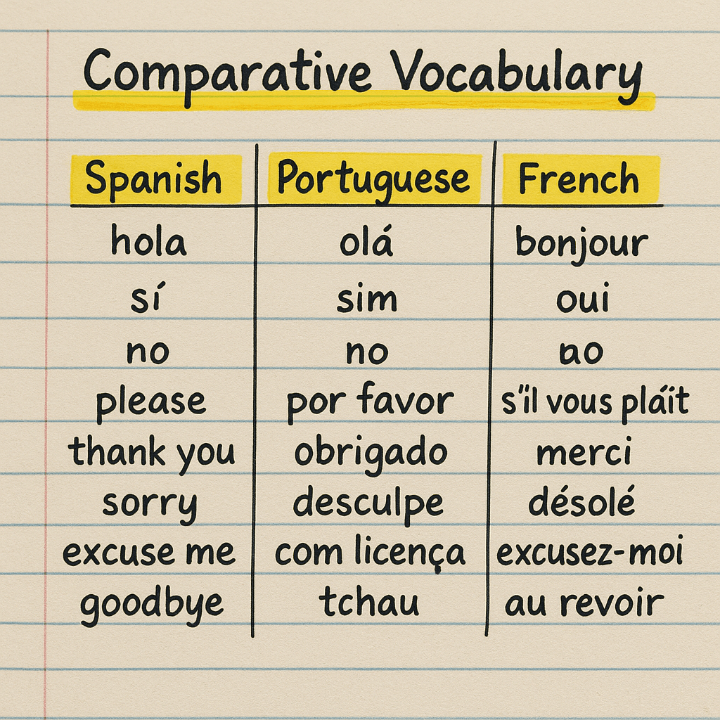 스페인어와 가장 비슷한 언어는? 중년 학습자를 위한 언어 지도