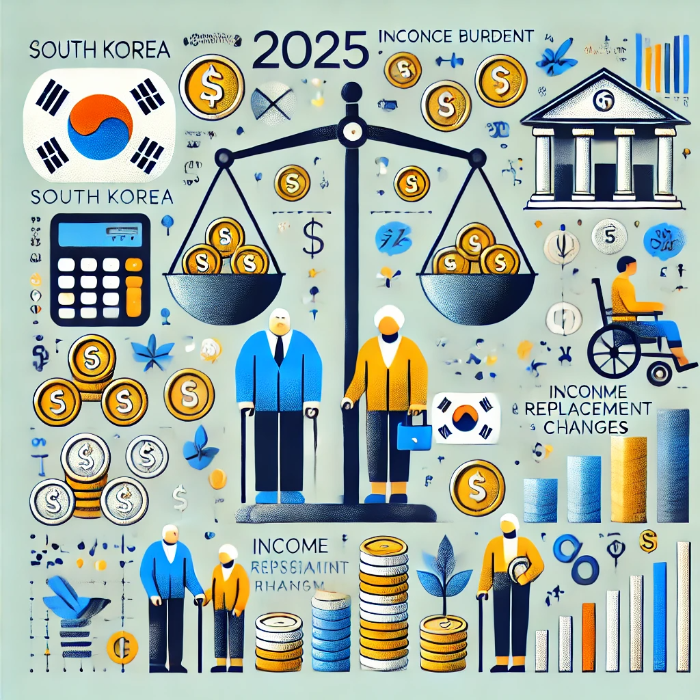 2025년 국민연금 개혁 변화 소득대체율 보험료율