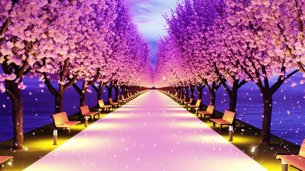 안양천 벚꽃길 개화 일정 및 야간 관..