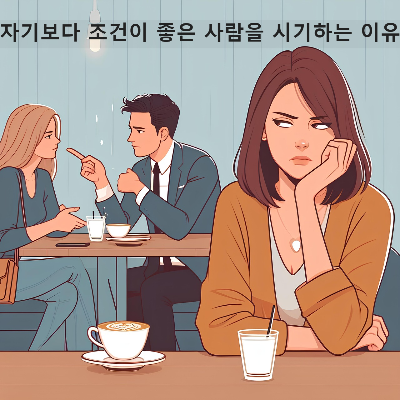 자기보다 조건이 좋은 사람을 시기하는 이유
