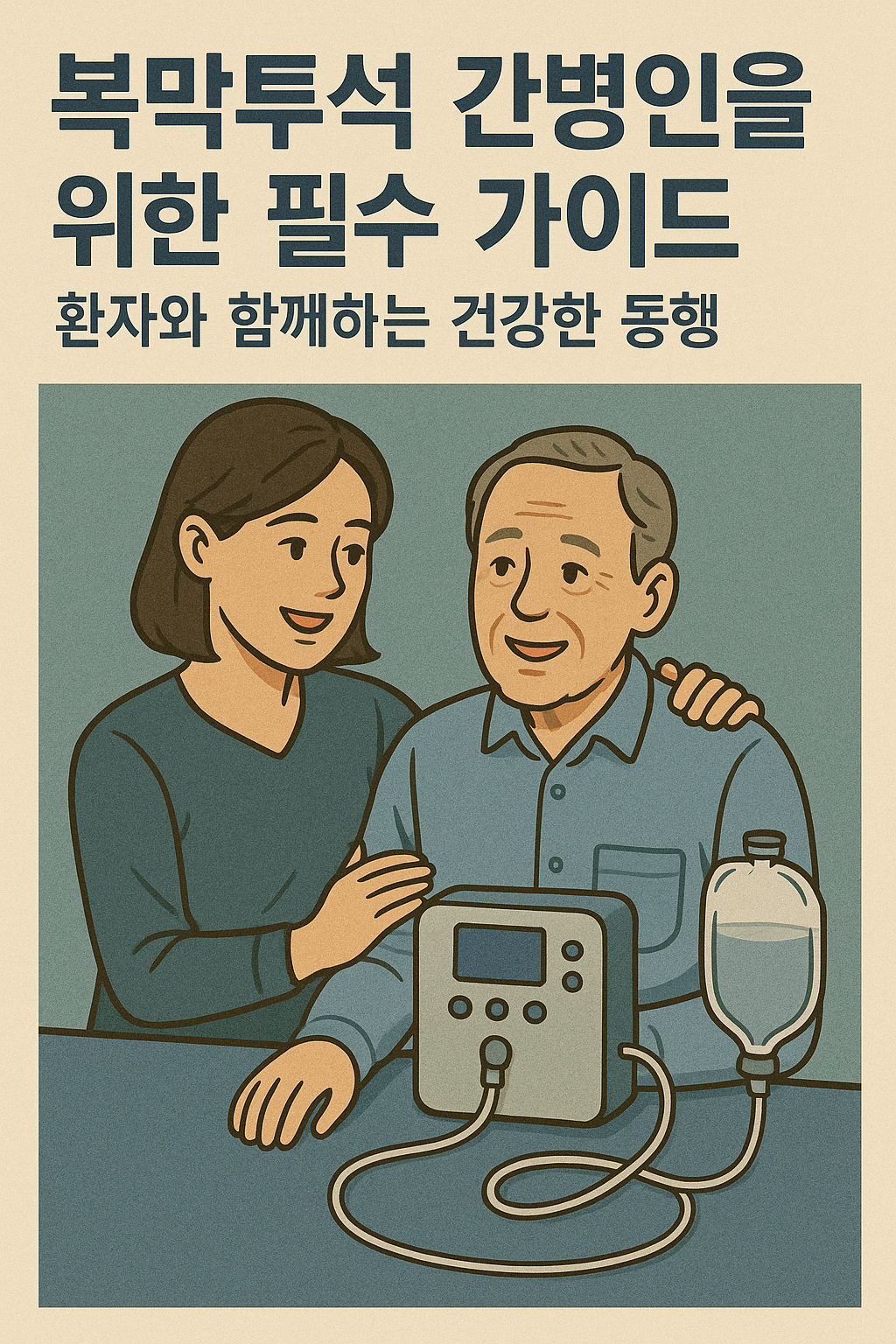 복막투석 간병인을 위한 필수 가이드: 환자와 함께하는 건강한 동행