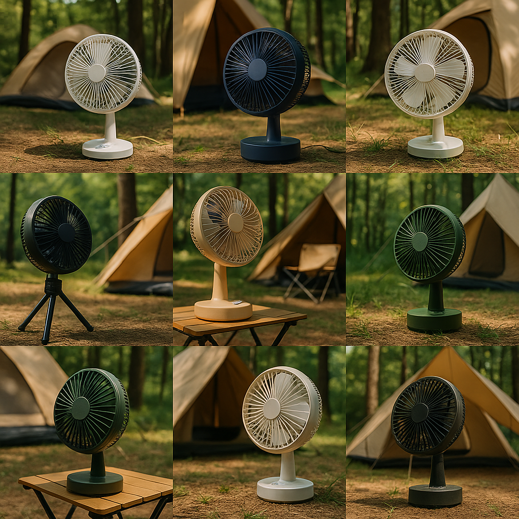 캠핑용 선풍기 사진
