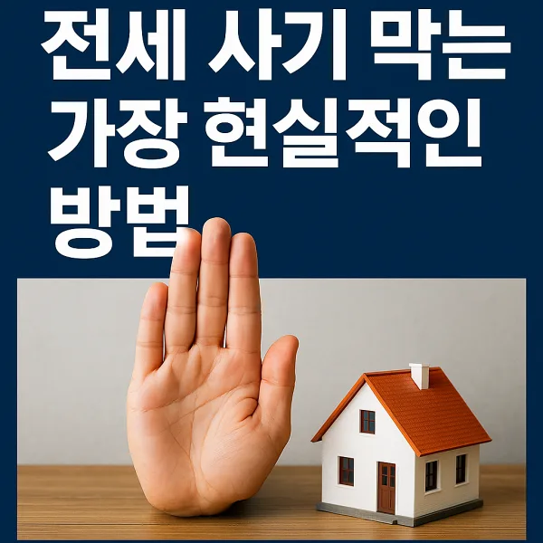전세 사기 막는 가장 현실적인 방법