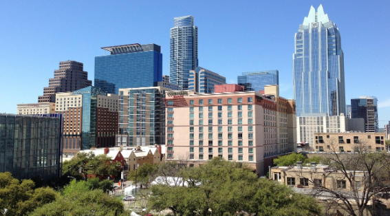 텍사스 도시 건물 사진
