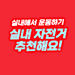 실내 자전거 추천