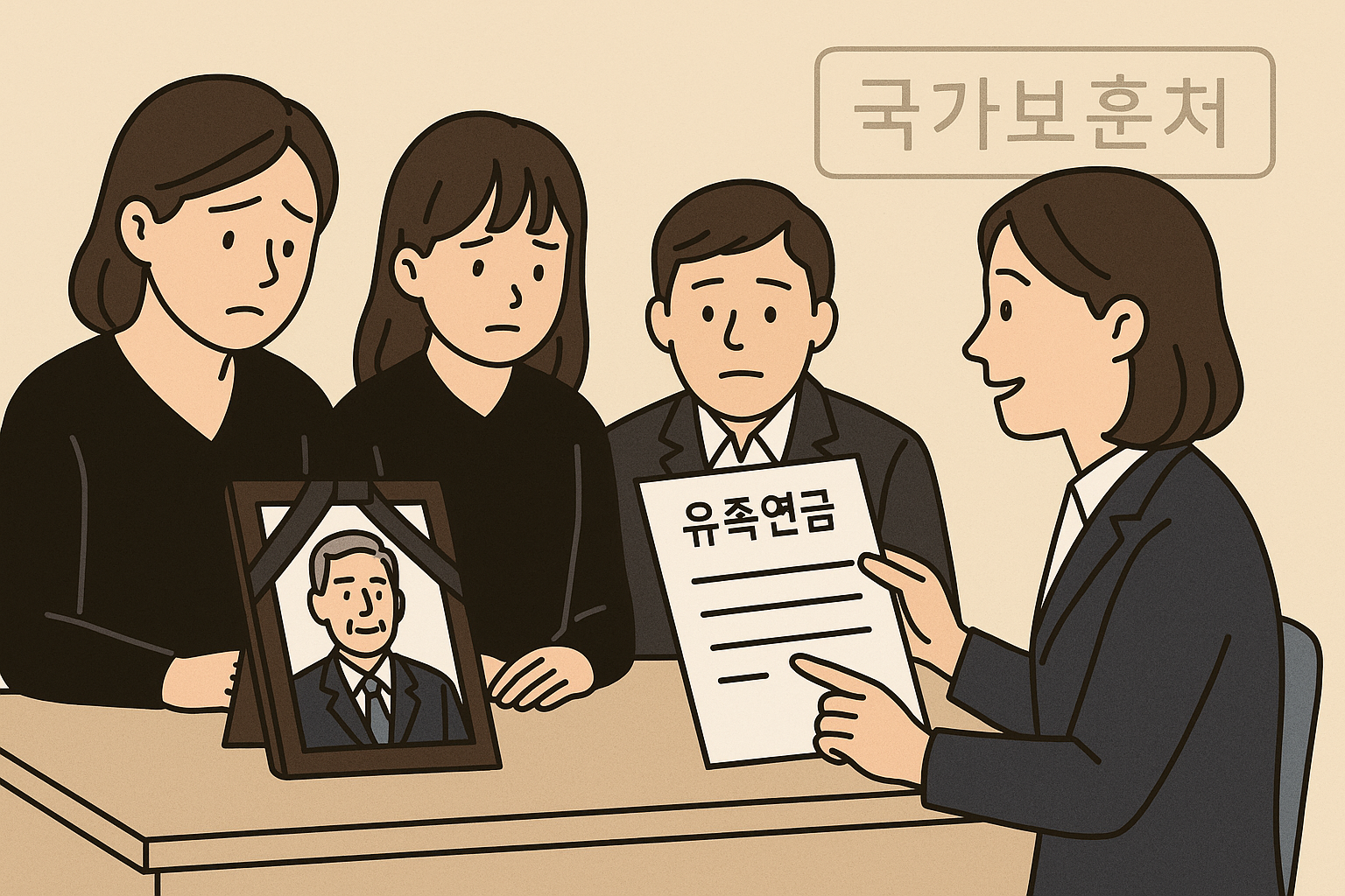 국가유공자 유족연금 신청 방법 – 대상, 금액, 서류까지 총정리