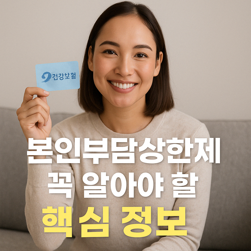 건강보험 혜택 최대한 활용하는 법 - 본인부담상한제 알아보기