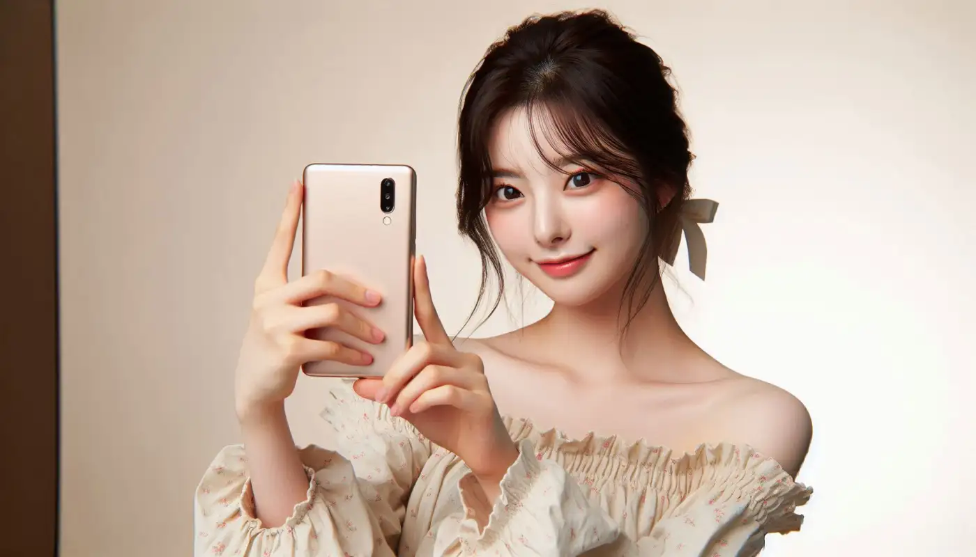 나만의닥터-사용법을-알아보고-비대면진료받는-여성의-모습