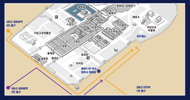 2024 경복궁 별빛야행 오시는 길