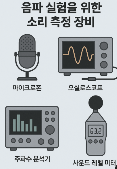 음파 실험을 위한 소리 측정 장비의 종류와 활용 방법