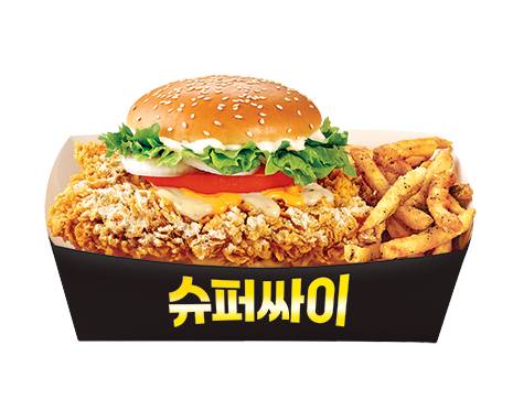 맘스터치 슈퍼싸이콤보