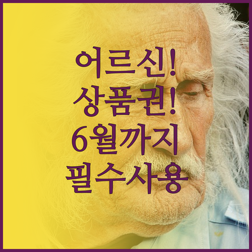 어르신 스포츠 상품권 2026, 6월..