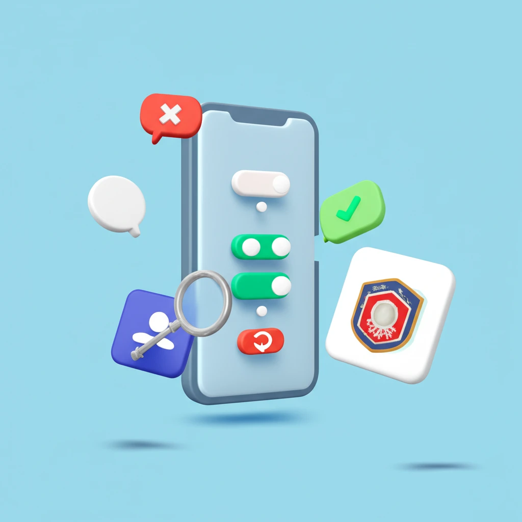 마이복지로 수신 설정 변경 및 카카오..