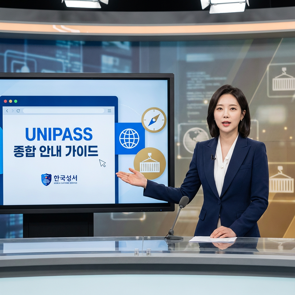 관세청 유니패스 홈페이지 완벽 가이드