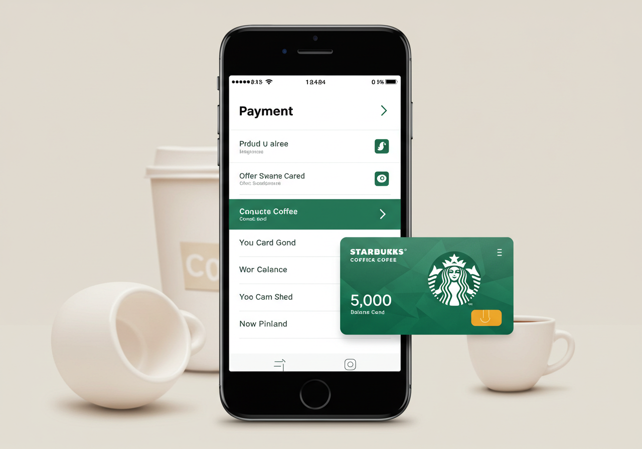 스타벅스 카드 앱으로 잔액 확인하는 가장 쉬운 방법