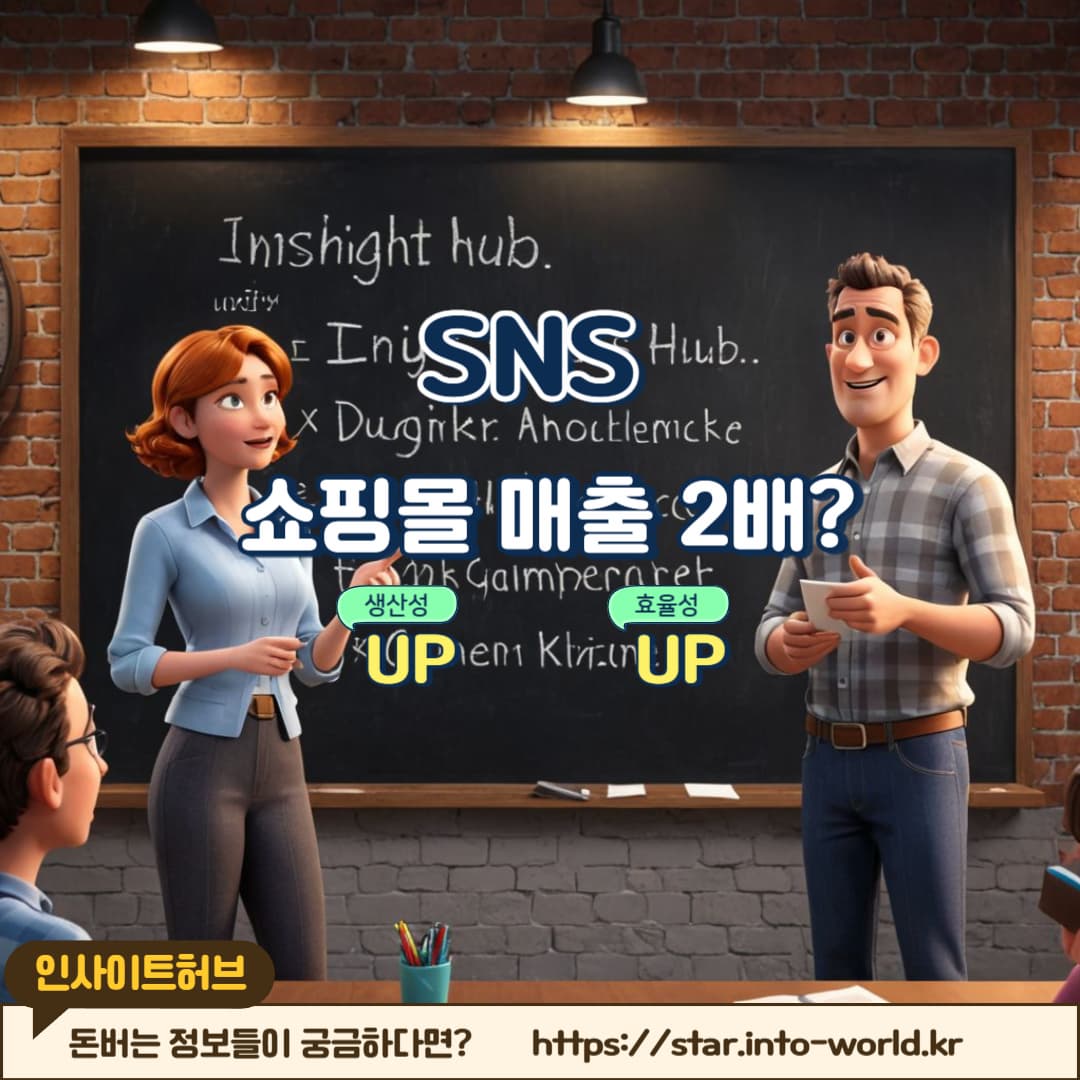 SNS 마케팅으로 쇼핑몰 매출 2배 올리는 전략