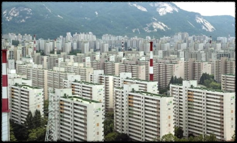 노원구 아파트단지 모습