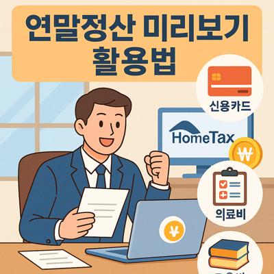연말정산 미리보기 활용법: 환급금을 놓치지 않는 5가지 방법