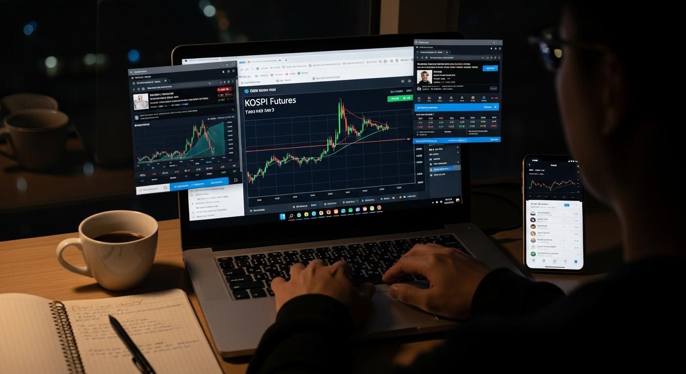 코스피 야간선물 확인