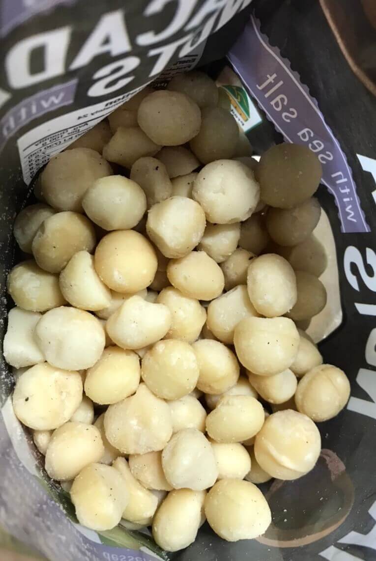 코스트코 마카다미아 내용물 사진입니다.