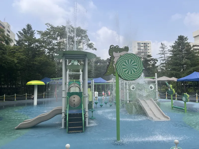 노원 느티울근린공원 물놀이장