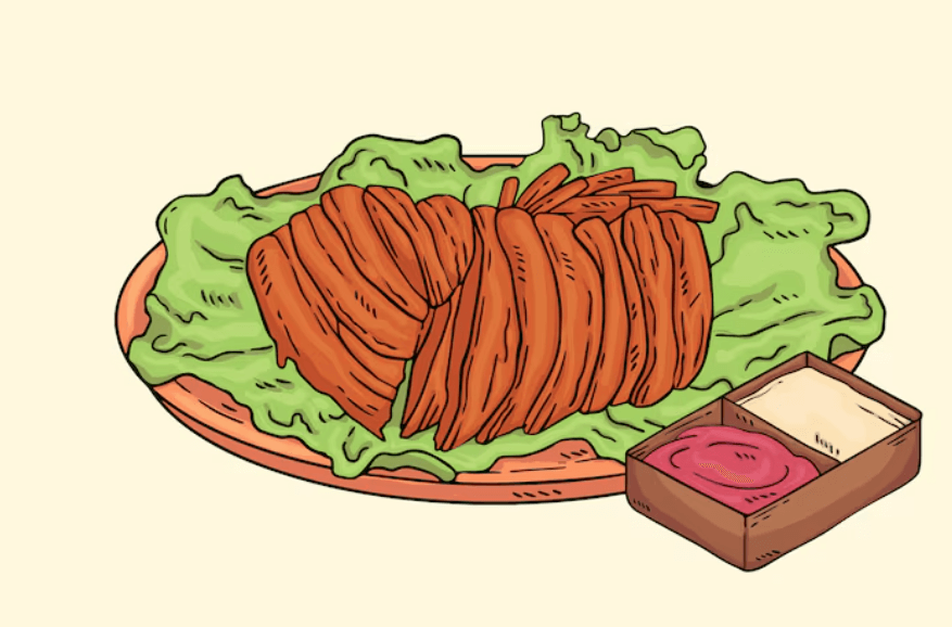 새로 한 김치를 담아 놓은 모습