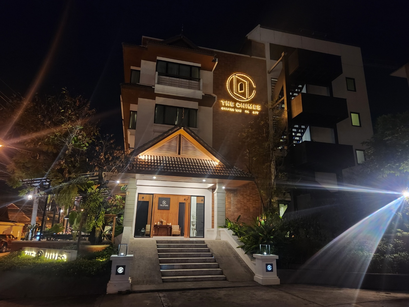 치앙마이올드타운가성비숙소더차임스