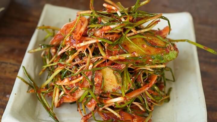 썸네일, 달래무침