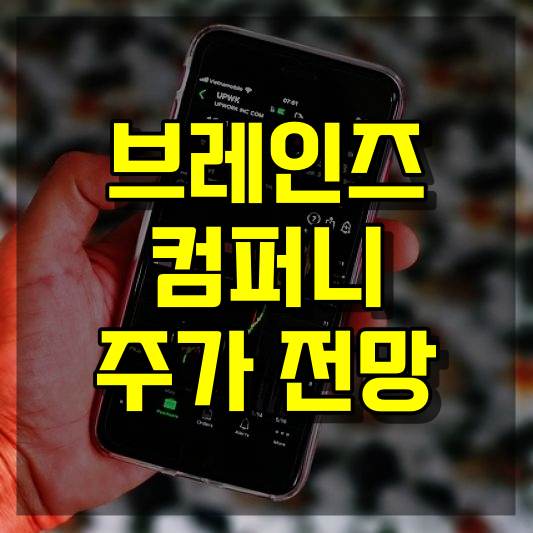 브레인즈컴퍼니 주가 전망
