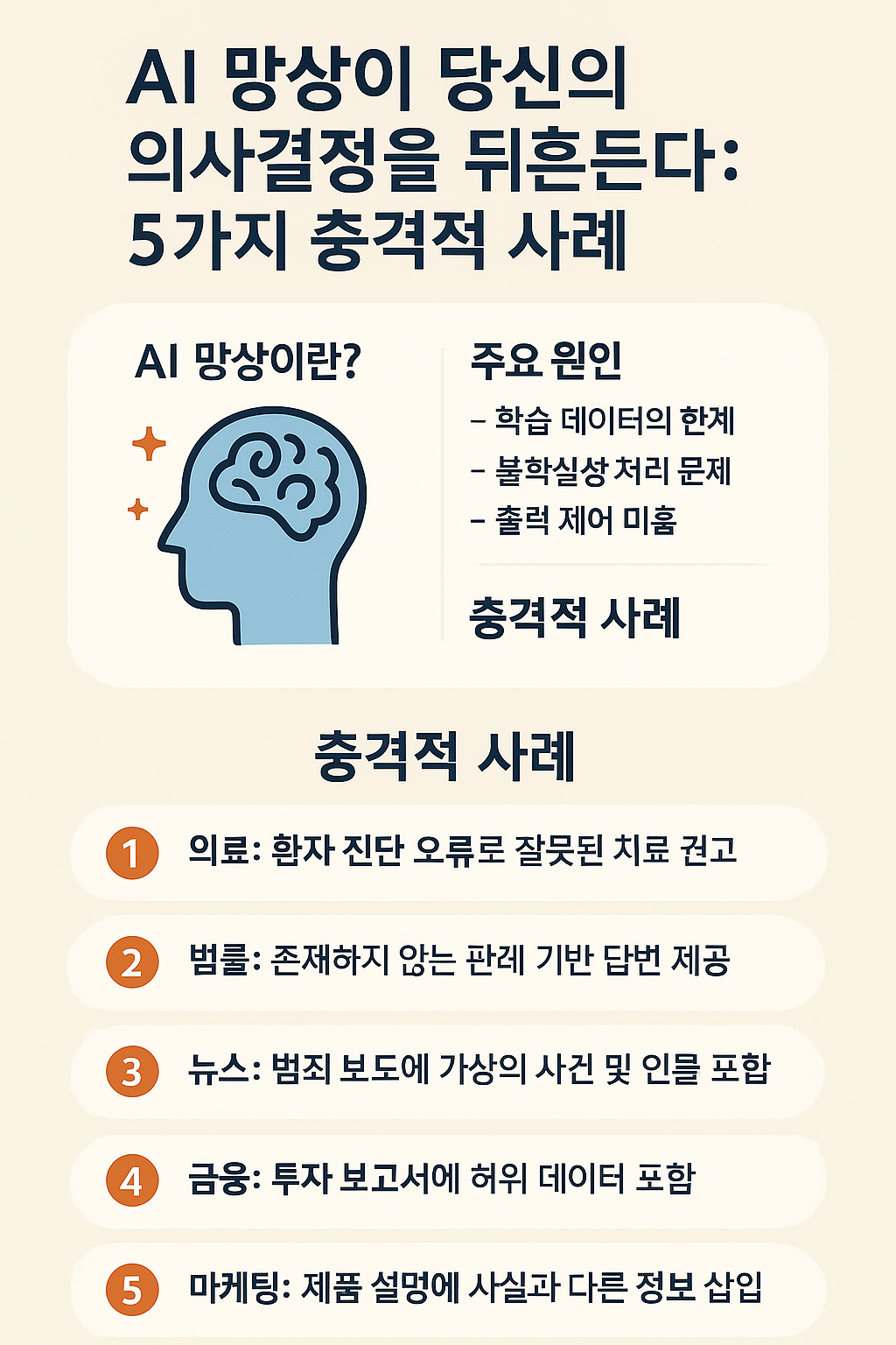 AI 망상 사례