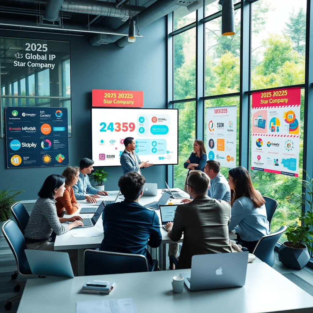 [경북북부 센터] [경북북부]2025년 글로벌IP스타기업 리뉴얼브랜드 개발 사업 모집 공고 를 표현한 이미지