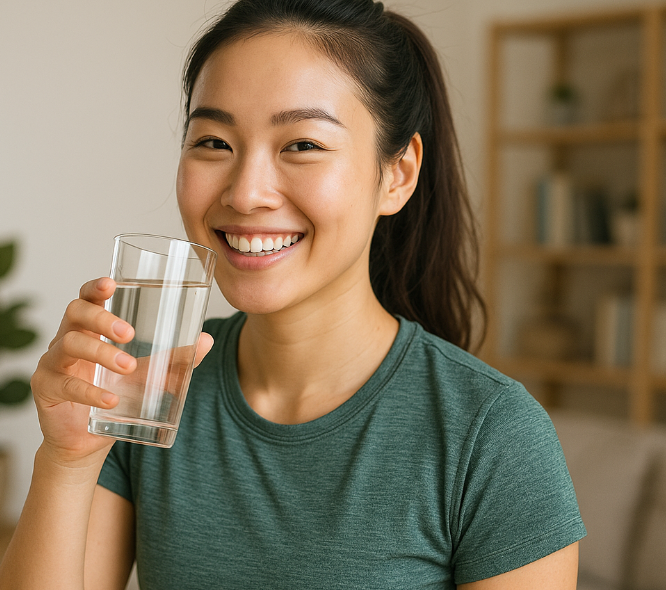 건강한 현대인 모습