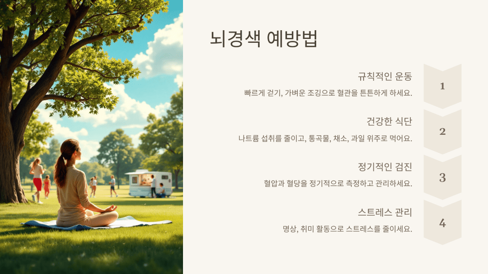 이 병을 막기 위해 뭘 해야 할까?