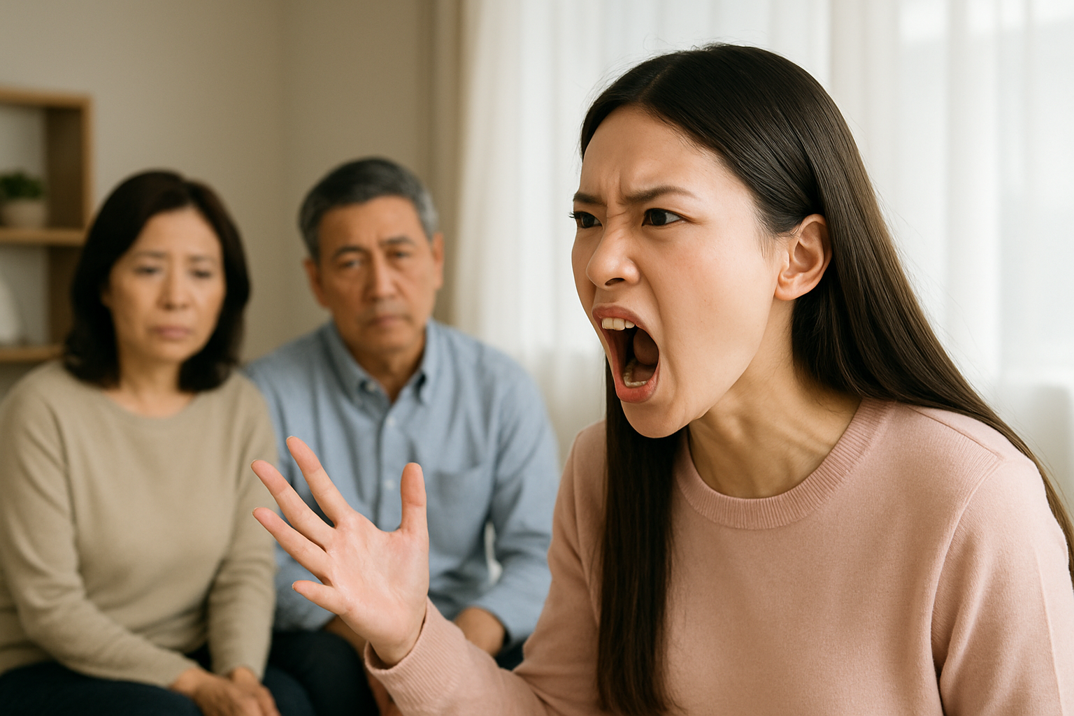 엄마아빠 앞에서 대장노릇하는 딸 관련 사진