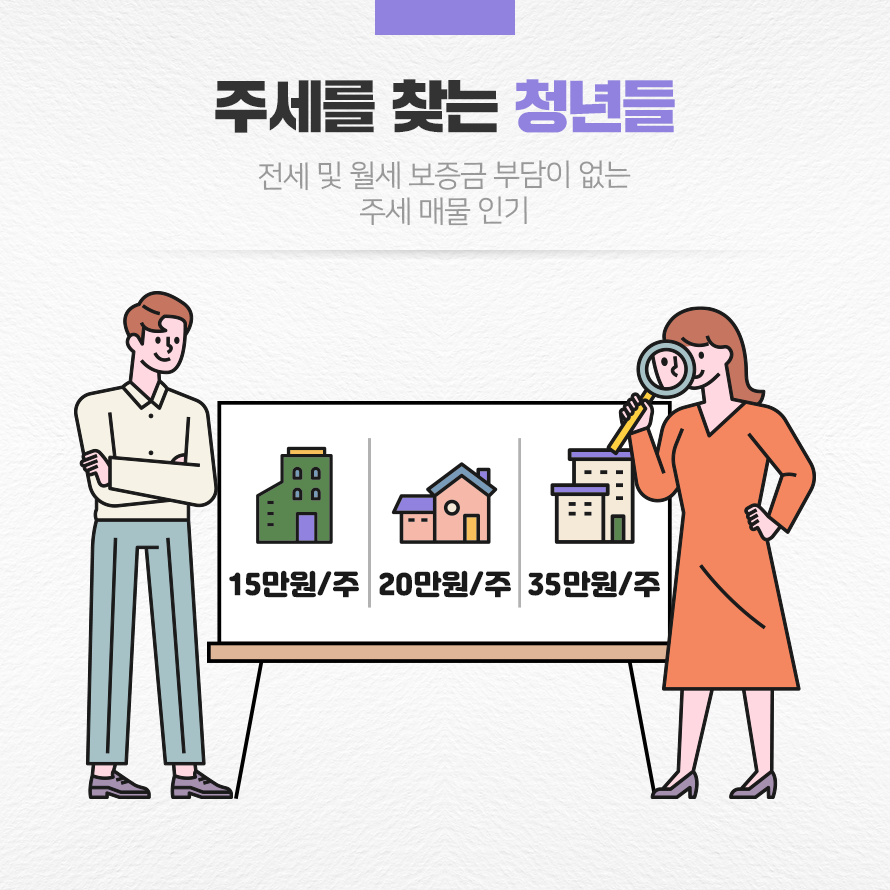 주세를 찾는 청년들